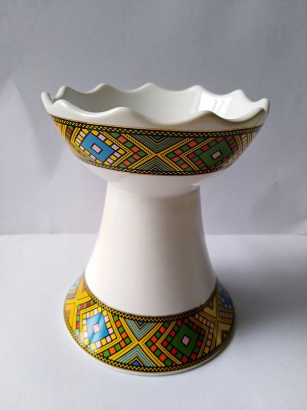 Habesha Art Ceramic Incense Burner