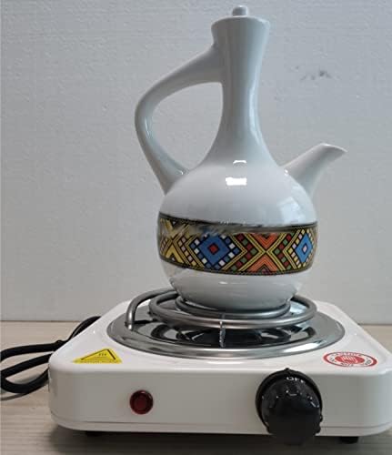 Traditional Ethiopian/Eritrean Jebena made from ceramic. 800ml