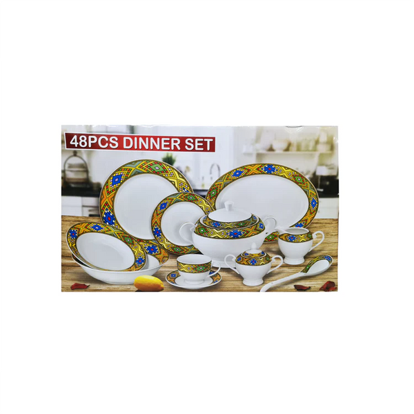 ZEMEN 48pcs Dinner Set