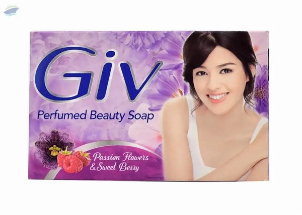 GIV Perfumed Beauty Passion Flowers & Sweet Berry Bar Soap 76g (72pcs)