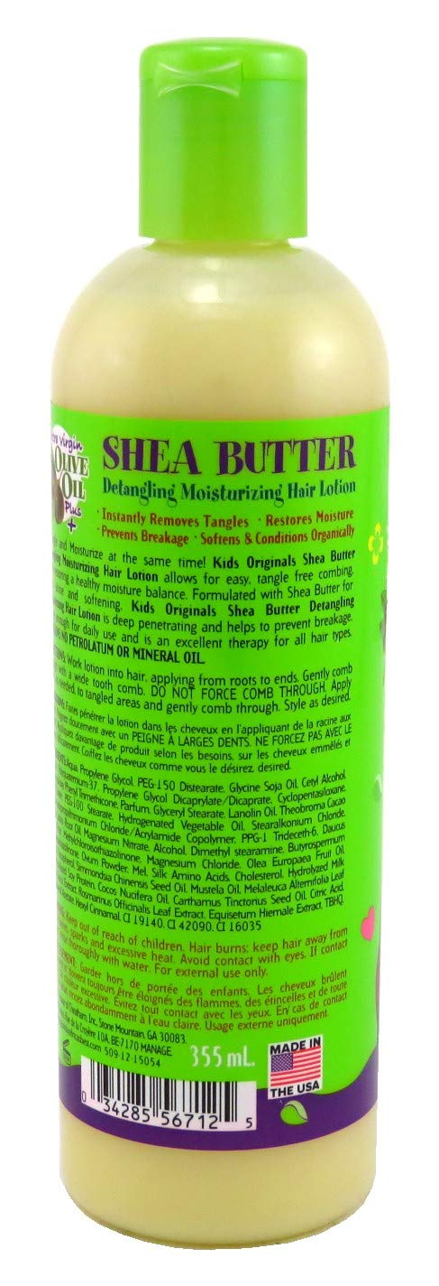 Africa's Best Kids Shea Butter Detangling Moisturizing Hair Lotion 355 ml