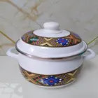Eritrea/Ethiopian Traditional Art Enamel Cooking Ware Set 5pcs