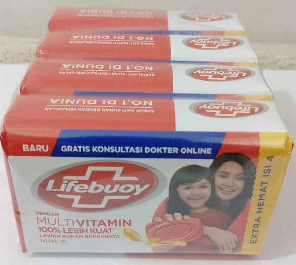 Lifebuoy-Multivitamin 100% Stronger Germ Protection soap 100gm (95pcs)