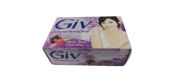 GIV Perfumed Beauty Passion Flowers & Sweet Berry Bar Soap 76g (72pcs)