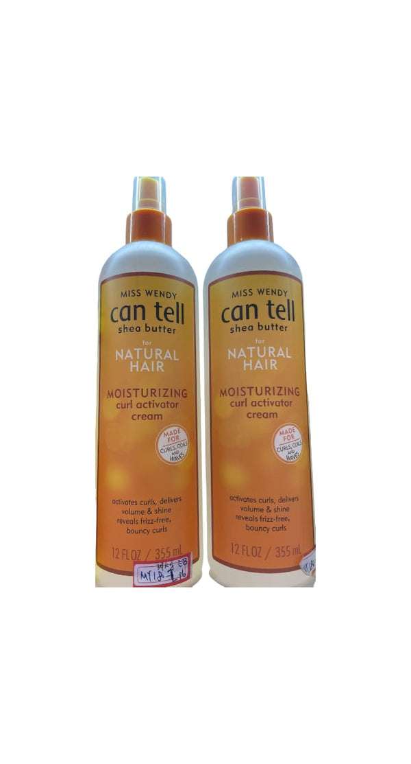 Can tell Shea Butter Natural Hair Curl Activator Cream 12 Ounce 354ml (96pcs)