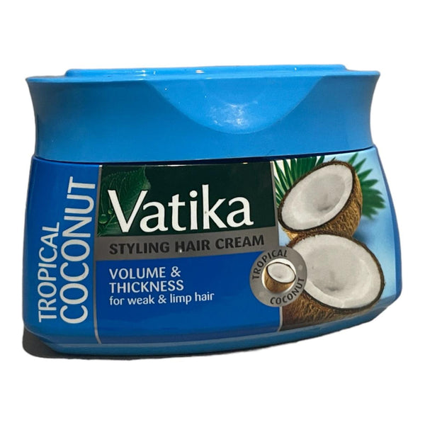 Vatika Natural Tropical Coconut Styling Hair Cream for Weak & Limp Hair