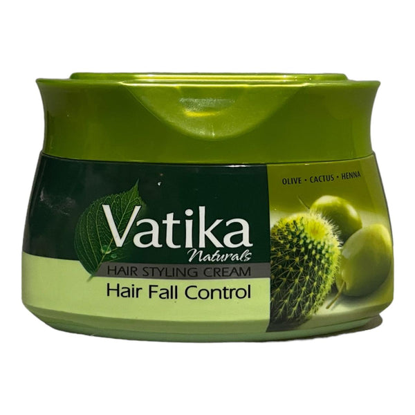 Vatika Naturals Nourish & Protect Styling Hair Cream for Hair fall Enriched With Olive, Cactus & HennaHenna, Almond,