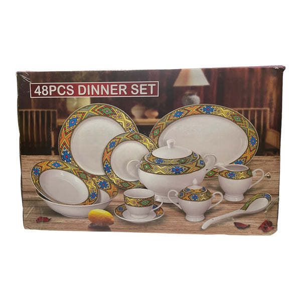 ZEMEN 48pcs Dinner Set