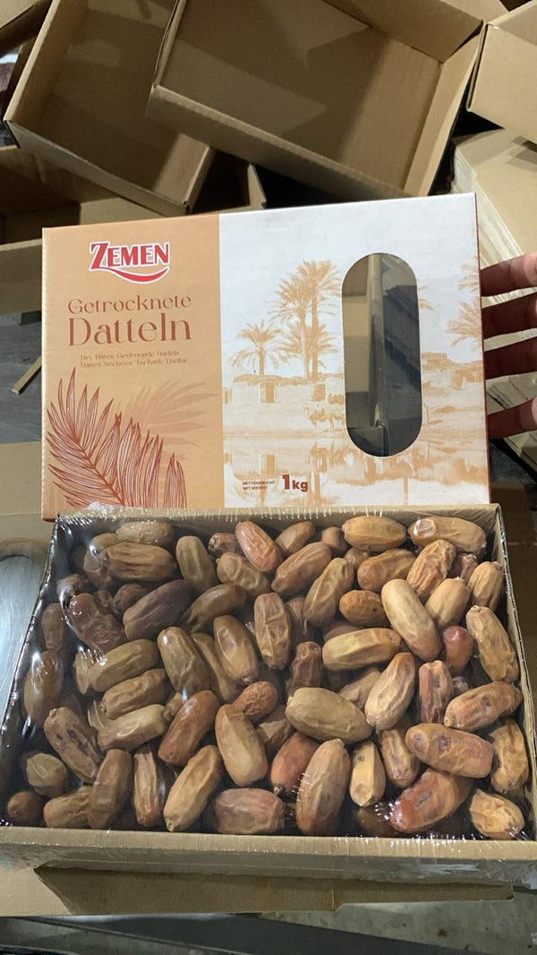 Zemen - Getrocknete Datteln - Dry Dates Gedroogde Dadels 1kg