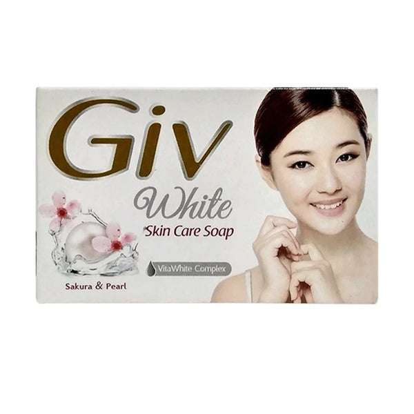 GIV Perfumed Beauty Sakura & Pearl Bar Soap 72g (72pcs)