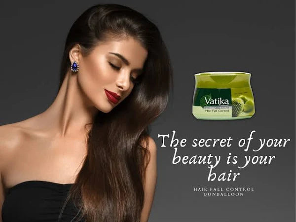 Vatika Naturals Nourish & Protect Styling Hair Cream for Hair fall Enriched With Olive, Cactus & HennaHenna, Almond,